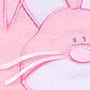 Βρεφικό Πετσετέ Σετ 4 τεμ Κέντημα Κουνελάκι Rabbit