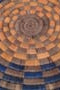 Διακοσμητικό Καλάθι από Φύλλα Φοίνικα Mosaic 40x40x45cm