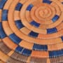 Μικρό Διακοσμητικό Καλάθι από Φύλλα Φοίνικα Mosaic 35x35x38cm