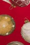 Ύφασμα Χριστουγεννιάτικο Σχέδιο  Λονέτα Christmas Trinkets Φ280cm