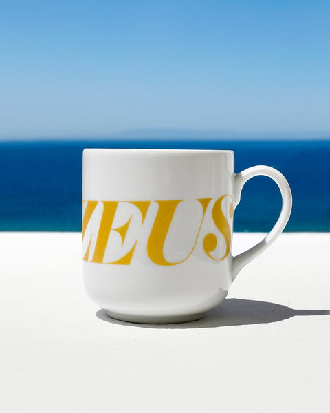 Κούπα Λευκή Πορσελάνη Zeus Tomy K 330ml