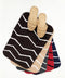 Micro Αντιολισθητικό Χαλάκι Μπάνιου Zig Zag 40x60cm σε 5 Αποχρώσεις