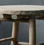 Σκαμπώ Τραπεζάκι από Bamboo Kaori 35x45cm