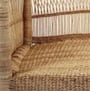 Πλεκτός Διθέσιος Καναπές από Φυσικό Rattan Malawi 123x62x83cm