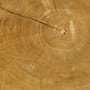 Σκαμπώ Τραπεζάκι από Μασίφ Teak Nami 35x43cm