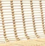Διθέσιος Καναπές απο Φυσικό Rattan Pilar 66x110x85cm